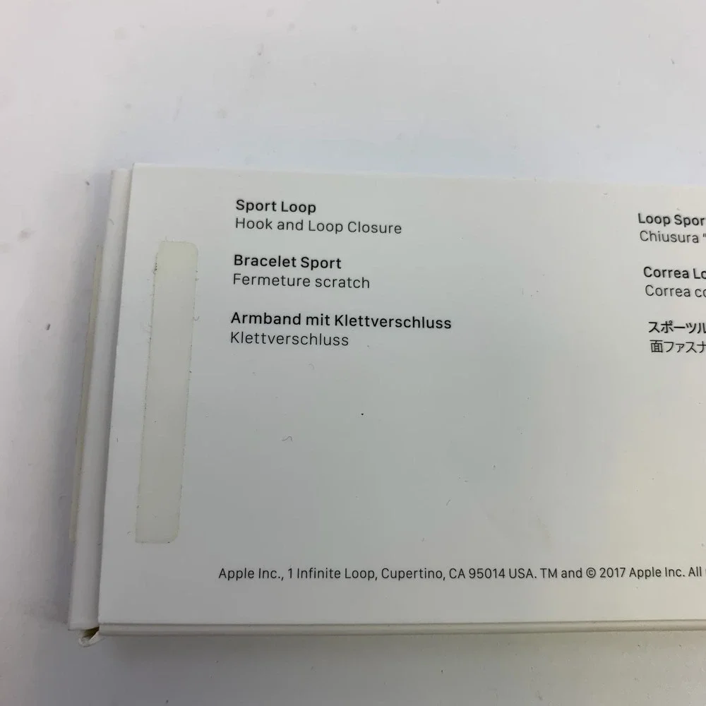 Apple Watch Rubber 42mm Dark Olive Hook and Loop Closure‎